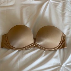 Victoria’s Secret Nude Strapless Bra 32B